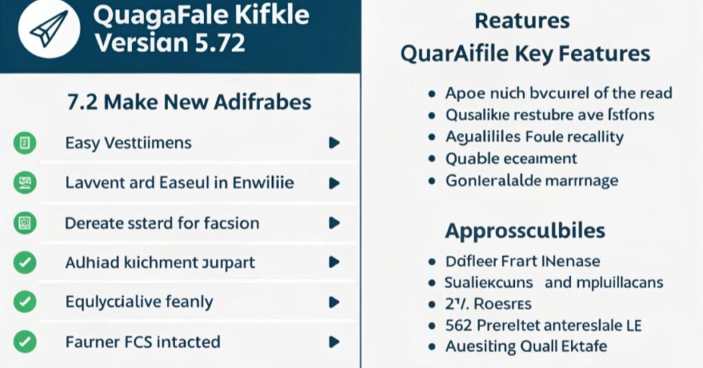 Key Features of Qugafaikle 5.7.2: