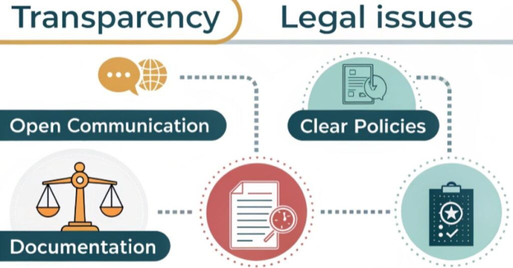 The Role of Transparency in Avoiding Legal Issues