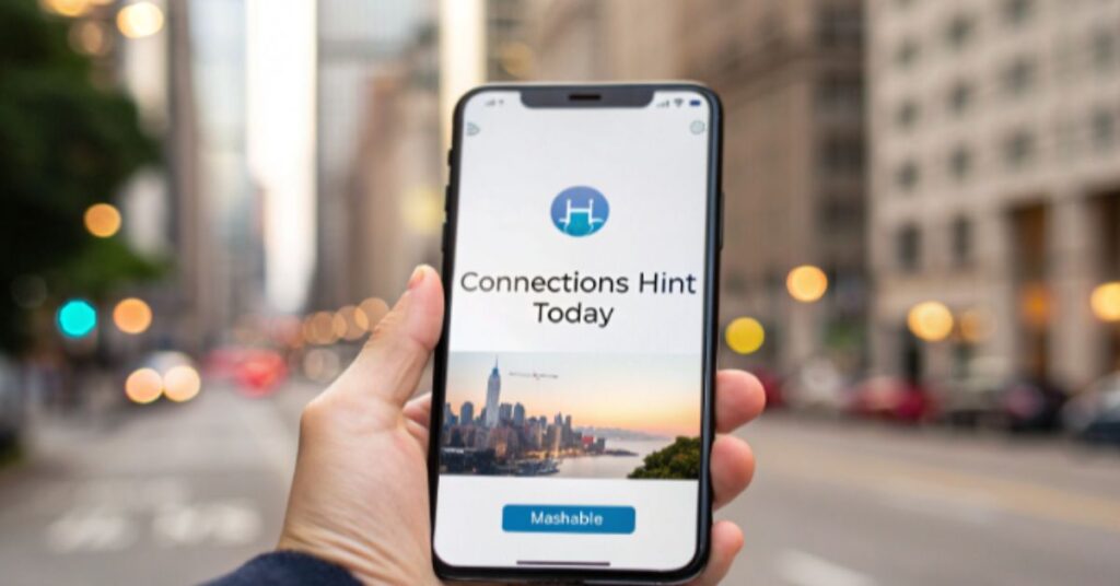 What is Connections Hint Today Mashable