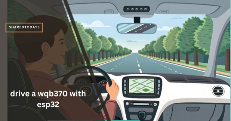 drive a wqb370 with esp32 – A Comprehensive Guide!