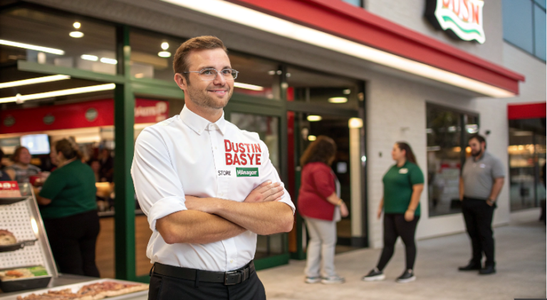 dustin basye store manager papa johns